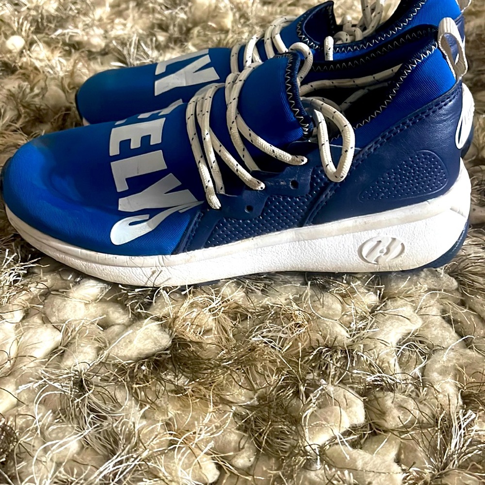 Blue Heelys shoes